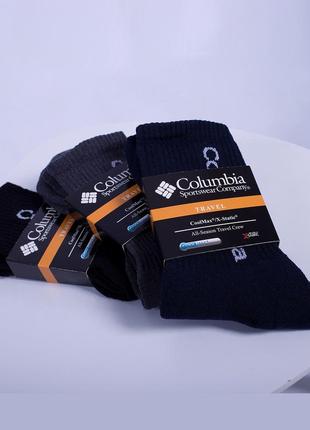 Шкарпетки чоловічі термошкарпетки високі набір чоловічих шкарпеток набір теплих шкарпеток шкарпетки зима1 фото