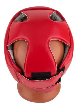 Боксерський шолом тренувальний powerplay 3084 червоний xl7 фото