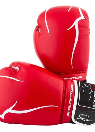 Боксерские перчатки тренировочные powerplay красные 12 унций
