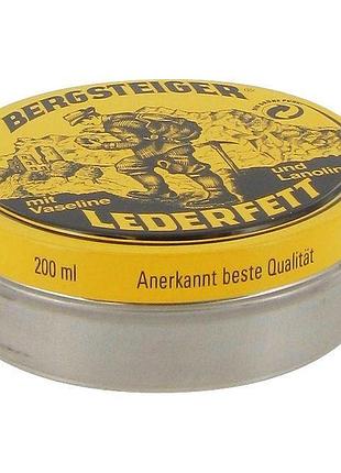 Водовідштовхуюче просочення для взуття heysport bergsteiger-leather-grease colourless 100 ml (208801
