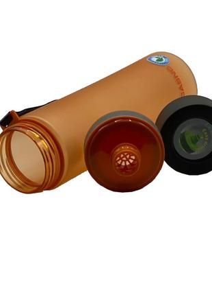 Пляшка для води casno 1000 мл kxn-1111 помаранчева