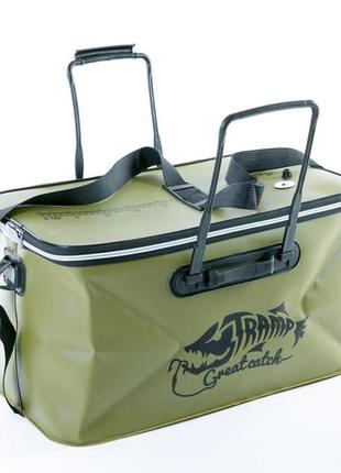 Сумка рибальська tramp fishing bag eva, avocado-l5 фото