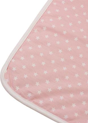 Детский коврик матрас для вигвама lesko d002 звезды pink2 фото