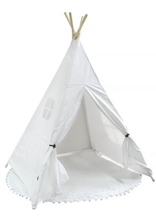 Игровая палатка вигвам littledove rt-1640 simple white детская