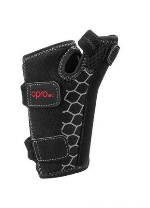 Напульсник на зап'ястя oprotec wrist&thumb support osfm tec5751-osfm чорний