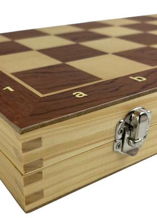 Шахи класичні з магнітом із дерева (39 см x 39 см) підійдуть на подарунок5 фото