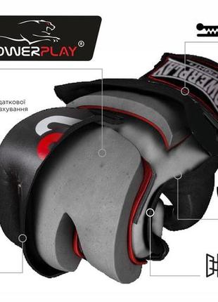 Тренировочные перчатки для mma powerplay черные xl6 фото