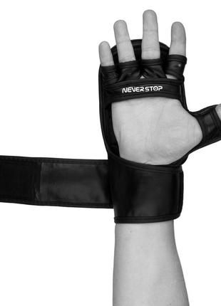Черные перчатки для mma powerplay l2 фото