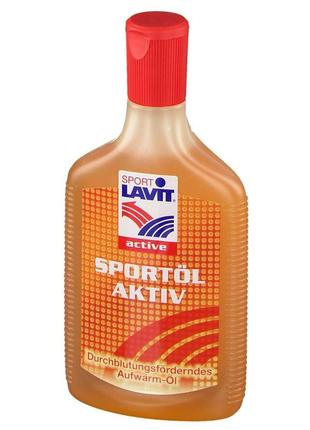 Масло для розігріву м’язів sport lavit sportoil aktiv 200ml (39754600)