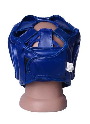 Боксерский шлем для тренировок powerplay cиний xs3 фото