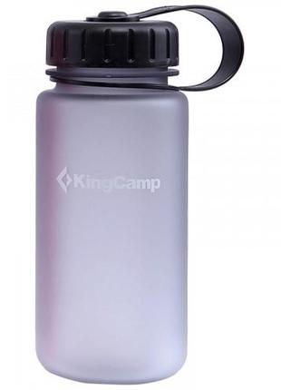 Пляшка для води kingcamp tritan bottle 400ml(medium gray)1 фото