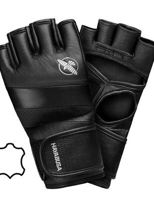 Перчатки для mma для тренировок hayabusa t3  - black m 4oz