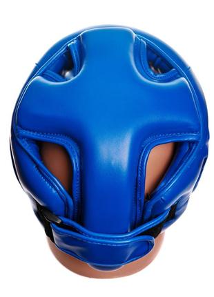 Боксерський шолом турнірний powerplay 3045 синій m5 фото