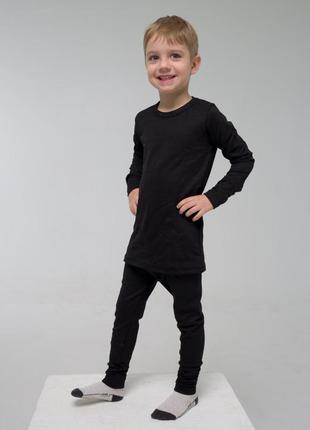 Термобілизна дитяча флісова унісекс, комплект 2 в 1 штани + кофта термобілизна зимова для дітей на флісі1 фото
