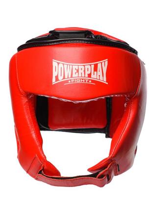 Шлем для бокса турнирный powerplay красный s