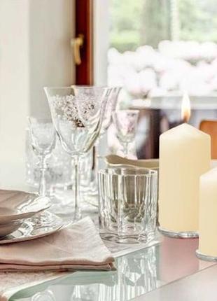 Свечка парафиновая молоко долгого горения для романтики праздника на стол свеча цилиндрическая5 фото