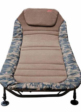 Раскладушка tramp wide camo походная туристическая камуфляжная