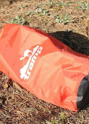 Гермомешок nylon pvc 20 красный герметичный мешок туристический водонепроницаемый защитный