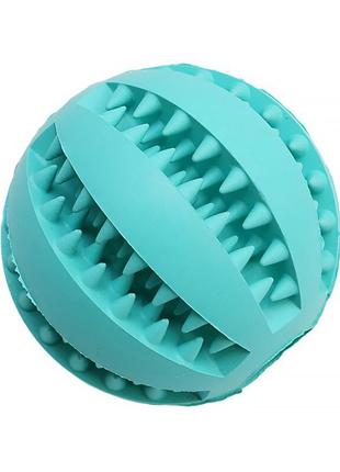 Жевательный мяч игрушка для собак pipitao 026631 blue d:7,0см резиновый