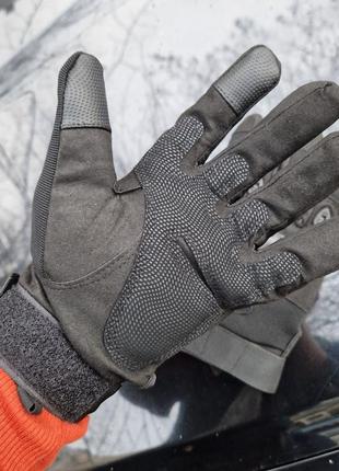 Зимние штурмовые варежки перчатки венные серые серые черновые перчатки военные тактические зимние на утеплите10 фото