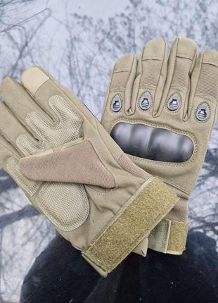 Зимові штурмові рукавиці перчатки военные хаки хакі перчатки військові тактичні зимные на утеплитиле5 фото