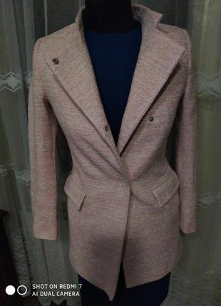 💖👍 стильный удлиненный жакет, пиджак, кардиган от испанского бренда "zara"3 фото