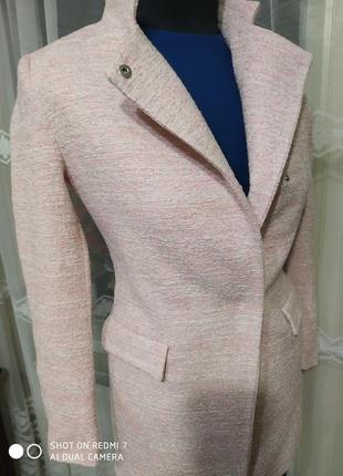 💖👍 стильный удлиненный жакет, пиджак, кардиган от испанского бренда "zara"4 фото
