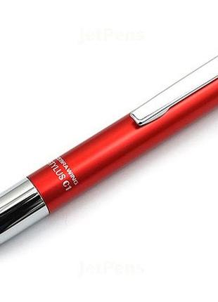 Шариковая ручка стилус zebra wing stylus c1 ballpoint pen - 0.7 mm - red body p-atc1-r4 фото