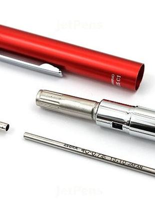 Шариковая ручка стилус zebra wing stylus c1 ballpoint pen - 0.7 mm - red body p-atc1-r9 фото