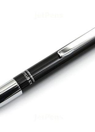 Кулькова ручка стилус zebra wing stylus c1 ballpoint pen — 0.7 mm — black body p-atc1-bk3 фото