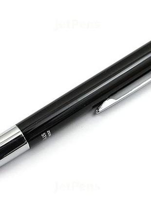 Кулькова ручка стилус zebra wing stylus c1 ballpoint pen — 0.7 mm — black body p-atc1-bk4 фото