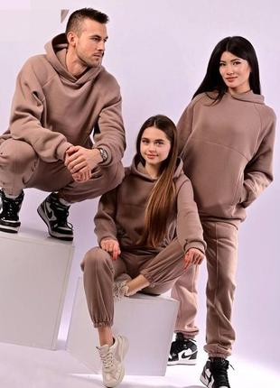 Костюм чоловічий тринитка ,нова крута модель, зима ,фліс