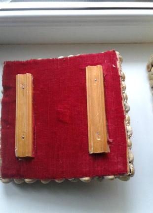 Шкатулка из ракушек ручная работа винтаж