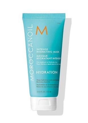 Moroccanoil intense hydrating mask - интенсивно увлажняющая маска для поврежденных волос2 фото