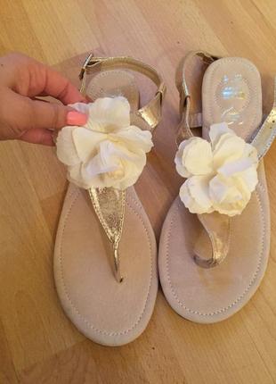 Шкіряні сандалі босоніжки asos