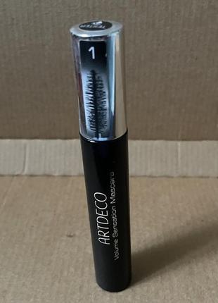 Artdeco volume sensation тушь для ресниц чёрная