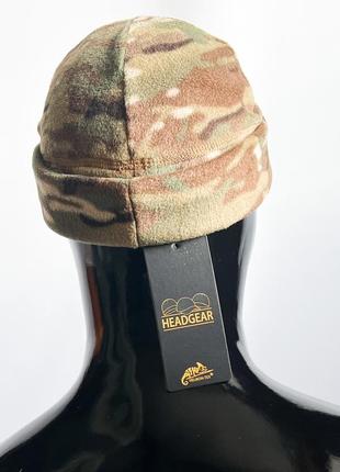 Шапка флісова helikon-tex watch cap fleece  мультикам4 фото