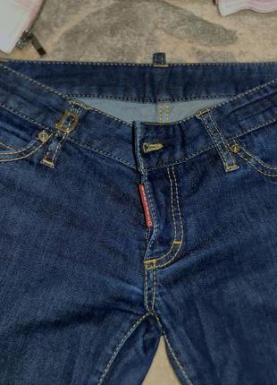 Укороченные джинсы dsquared3 фото