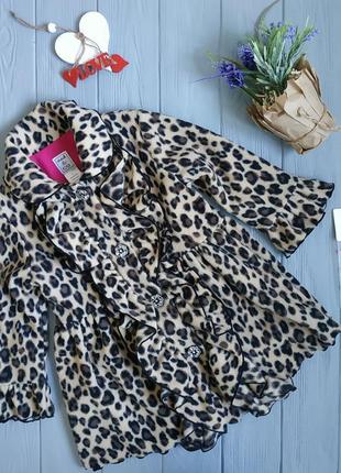 Тигровое пальтишко на девочку 4 лет