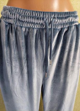 Велюрові брюки джогери штани  lc waikiki вільного крою на резинці3 фото