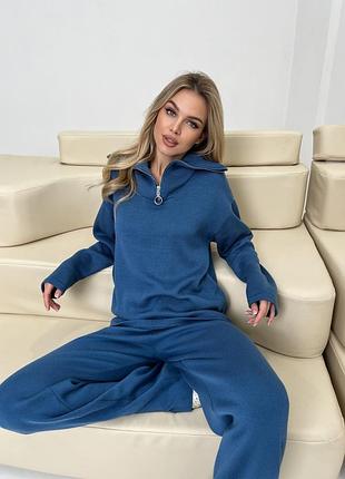 В’язаний костюм із бавовняної нитки, якість люкс