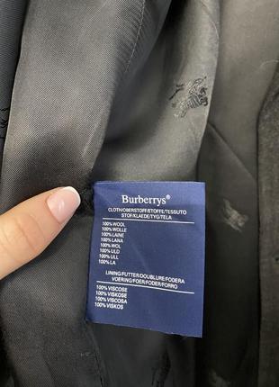 Burberry's шерсть подовжений жакет6 фото