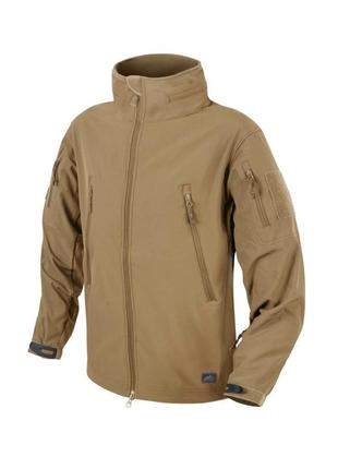 Куртка helikon-tex gunfighter softshell койот1 фото