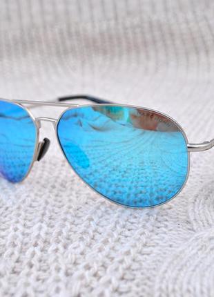 Фирменные солнцезащитные очки капля   marc john polarized mj0711 на маленькое лицо1 фото