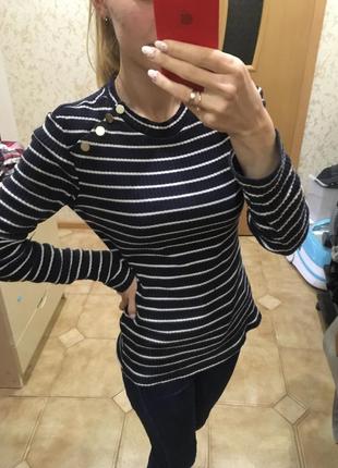 Кофта в полоску 3