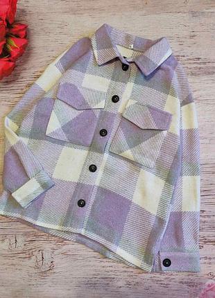 Тепла сорочка / рубашка в клітинку 2