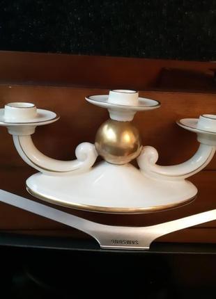 Антикварный подсвечник alka kunst bavaria 50х.гг. германия