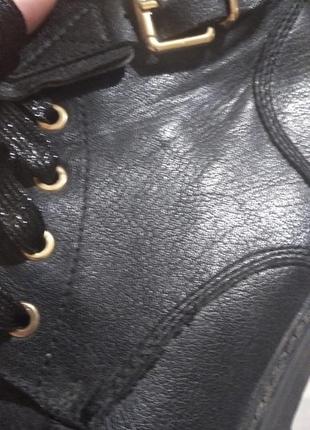 Классные ботинки натур кожа 39р6 фото