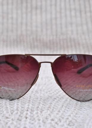 Фирменные солнцезащитные очки капля   marc john polarized mj0711 на маленькое лицо3 фото