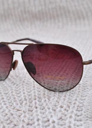 Фирменные солнцезащитные очки капля   marc john polarized mj0711 на маленькое лицо4 фото